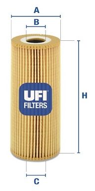 UFI Eļļas filtrs 25.011.00