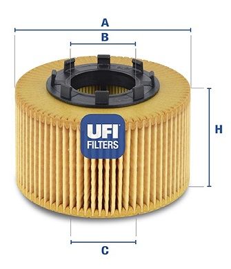 UFI Масляный фильтр 25.015.00