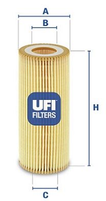 UFI Eļļas filtrs 25.021.00