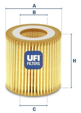 UFI Eļļas filtrs 25.029.00