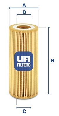 UFI Eļļas filtrs 25.048.00