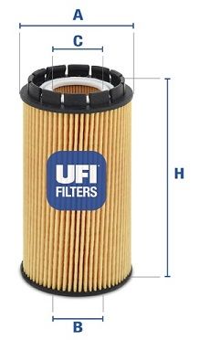 UFI Eļļas filtrs 25.053.00