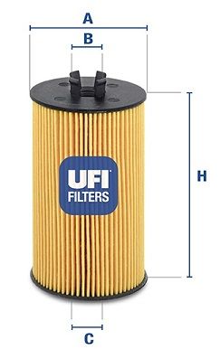 UFI Eļļas filtrs 25.064.00