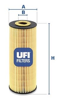 UFI Eļļas filtrs 25.162.00