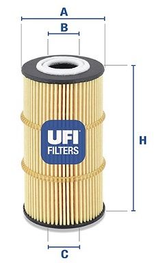 UFI Eļļas filtrs 25.170.00