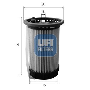 UFI Degvielas filtrs 26.065.00