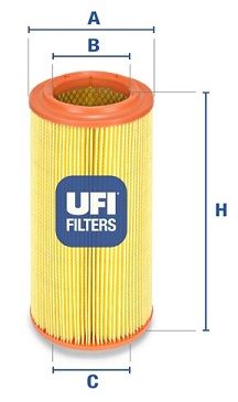 UFI Gaisa filtrs 27.257.00