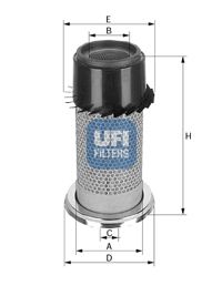 UFI Воздушный фильтр 27.330.00