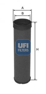 UFI Sekundārā gaisa filtrs 27.511.00
