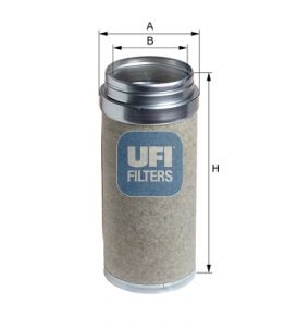 UFI Фильтр добавочного воздуха 27.576.00