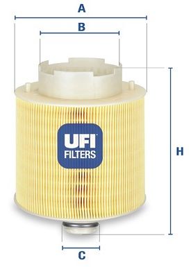 UFI Gaisa filtrs 27.598.00