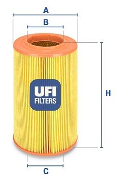UFI Gaisa filtrs 27.628.00