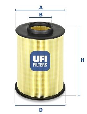UFI Gaisa filtrs 27.675.00