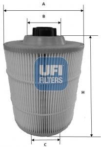 UFI Воздушный фильтр 27.A00.00