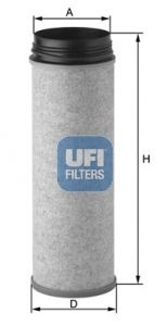 UFI Sekundārā gaisa filtrs 27.A04.00
