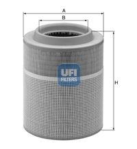 UFI Воздушный фильтр 27.A12.00