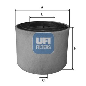 UFI Gaisa filtrs 27.A54.00