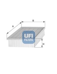 UFI Gaisa filtrs 30.004.00