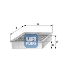 UFI Воздушный фильтр 30.040.00