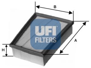 UFI Gaisa filtrs 30.095.00