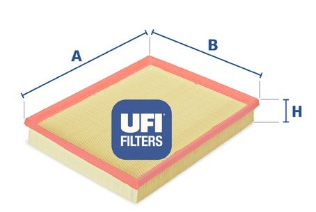 UFI Gaisa filtrs 30.107.00