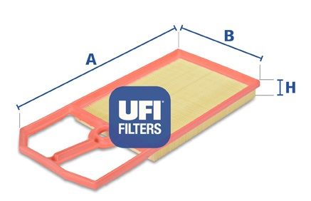 UFI Gaisa filtrs 30.124.00