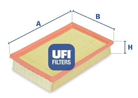 UFI Gaisa filtrs 30.129.00