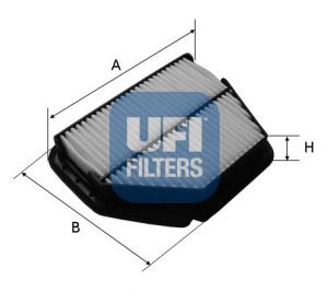 UFI Воздушный фильтр 30.392.00