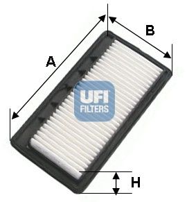 UFI Gaisa filtrs 30.496.00