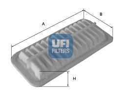 UFI Воздушный фильтр 30.550.00