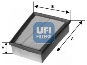 UFI Gaisa filtrs 30.557.00