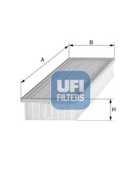 UFI Воздушный фильтр 30.638.00