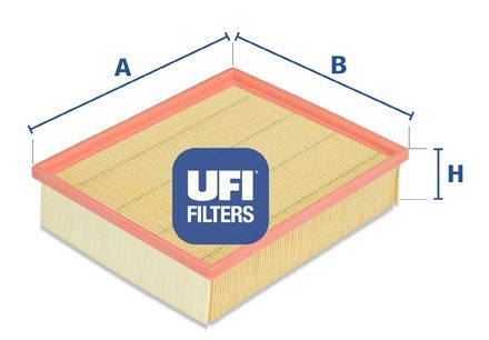 UFI Воздушный фильтр 30.924.00