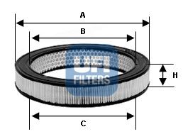 UFI Gaisa filtrs 30.939.00