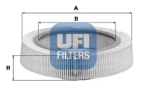 UFI Gaisa filtrs 30.969.00