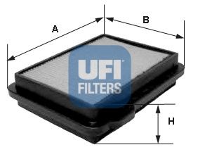UFI Gaisa filtrs 30.982.00