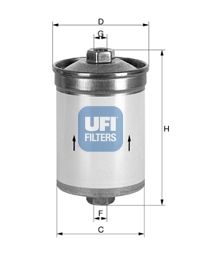 UFI Degvielas filtrs 31.502.00