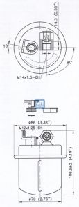 UFI Degvielas filtrs 31.617.00