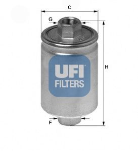 UFI Degvielas filtrs 31.750.00
