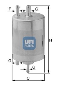 UFI Топливный фильтр 31.834.00