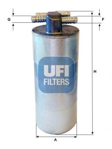 UFI Топливный фильтр 31.953.00