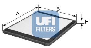 UFI Фильтр, воздух во внутренном пространстве 53.020.00