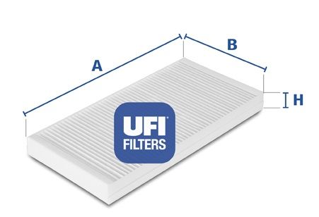 UFI Фильтр, воздух во внутренном пространстве 53.045.00