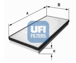 UFI Фильтр, воздух во внутренном пространстве 53.064.00
