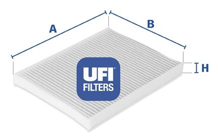 UFI Фильтр, воздух во внутренном пространстве 53.149.00