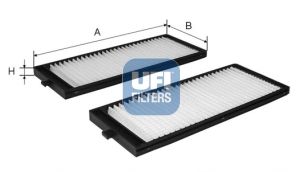 UFI Filtrs, Salona telpas gaiss 53.333.00