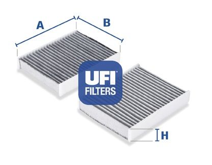 UFI Фильтр, воздух во внутренном пространстве 54.104.00