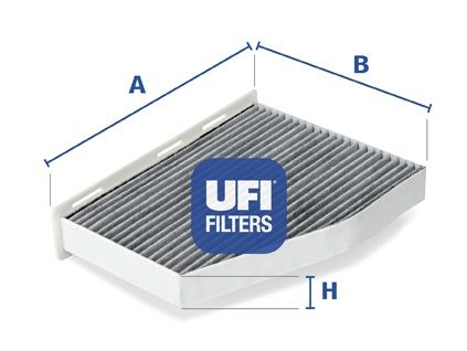 UFI Фильтр, воздух во внутренном пространстве 54.124.00