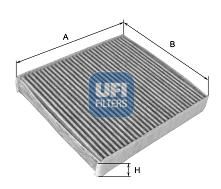 UFI Фильтр, воздух во внутренном пространстве 54.219.00