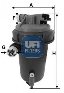 UFI Degvielas filtrs 55.148.00
